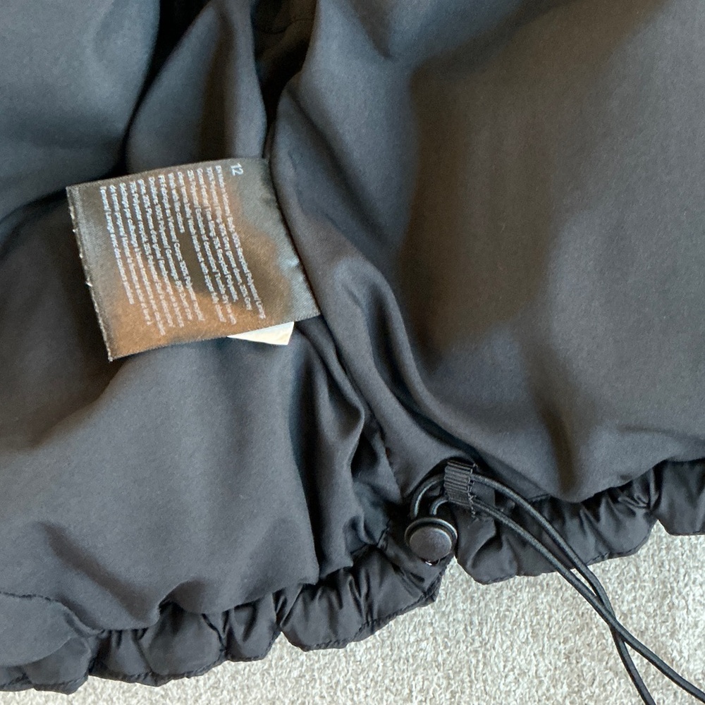 Lululemon Athletica Black Wunder Puff Cropped Puffer Vest - Picture 9 of 12